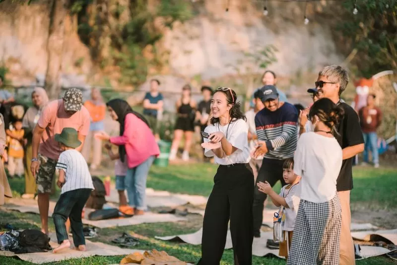 Keriaan Gulali Festival Hari Kedua Dimulai Sejak Pagi Hari